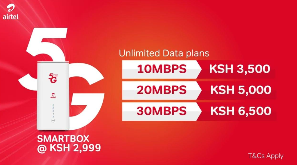 How to Subscribe to Airtel Unlimited Internet Package in Kenya