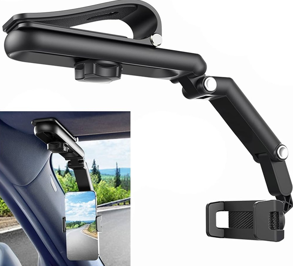 adjustable car phone holder with vehicle mount